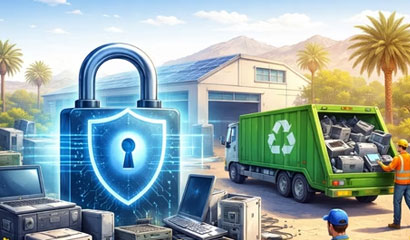 Data Security for e-waste Recycling in Mesa, AZ: What Actually Protects You